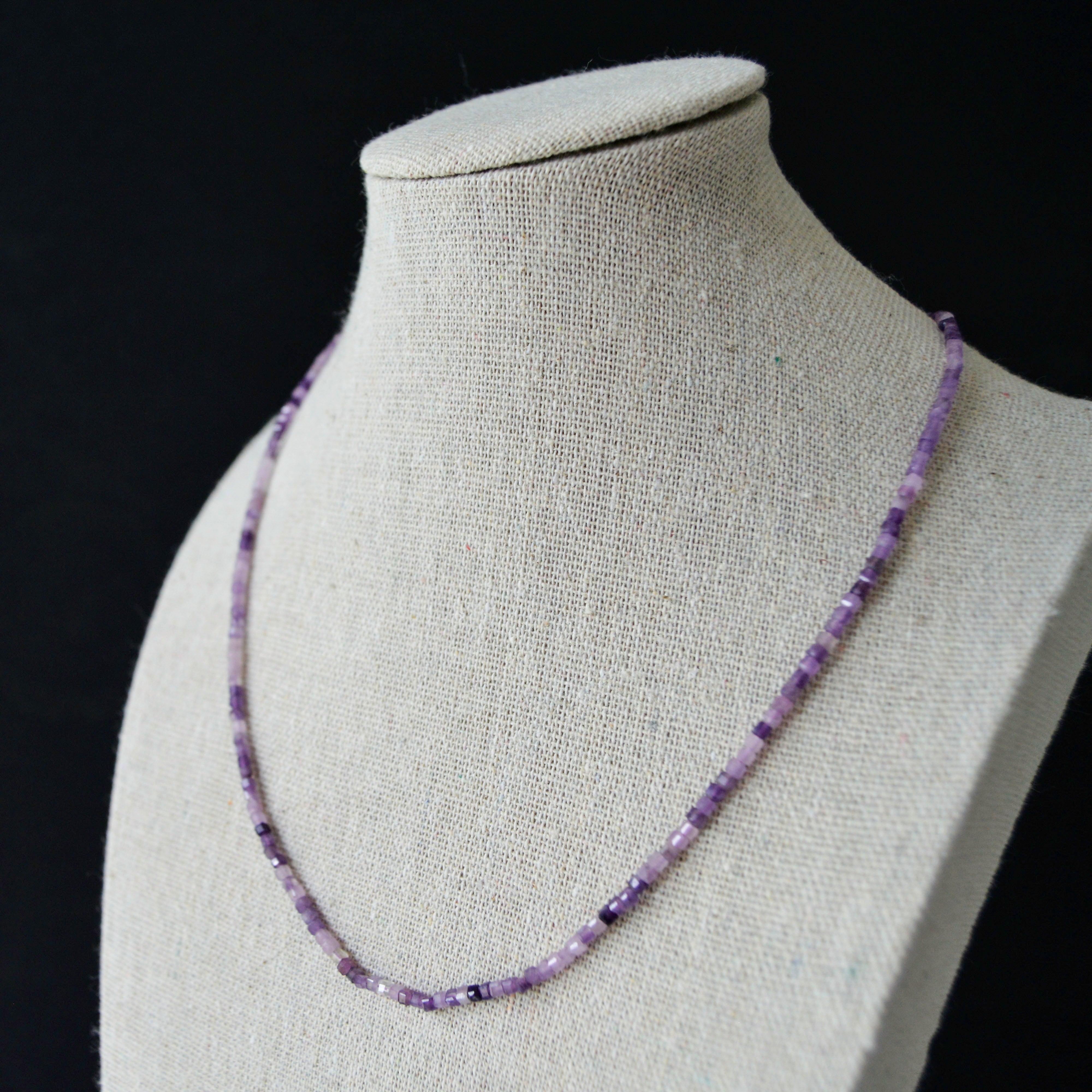 Lilac Lepidolite Necklace