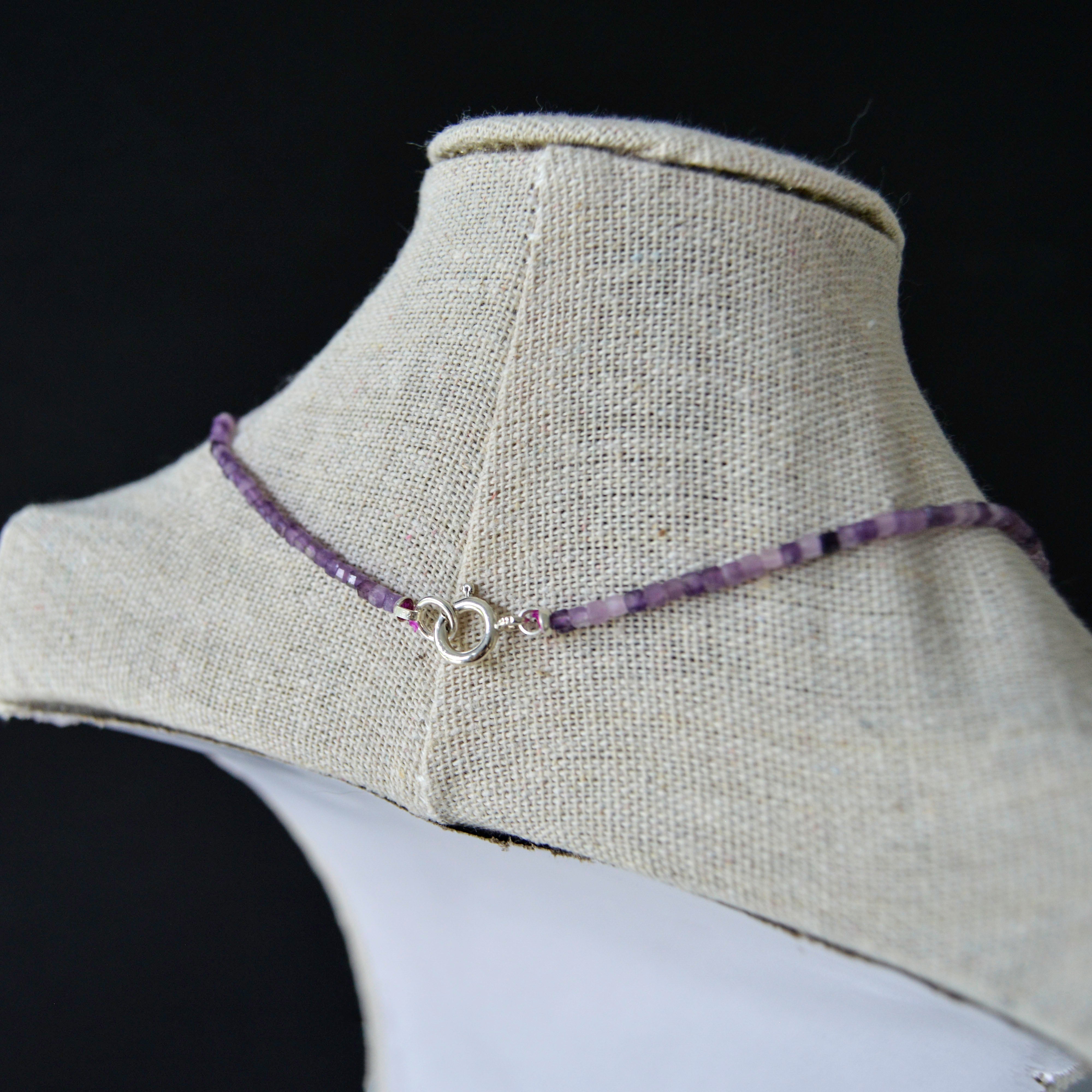 Lilac Lepidolite Necklace