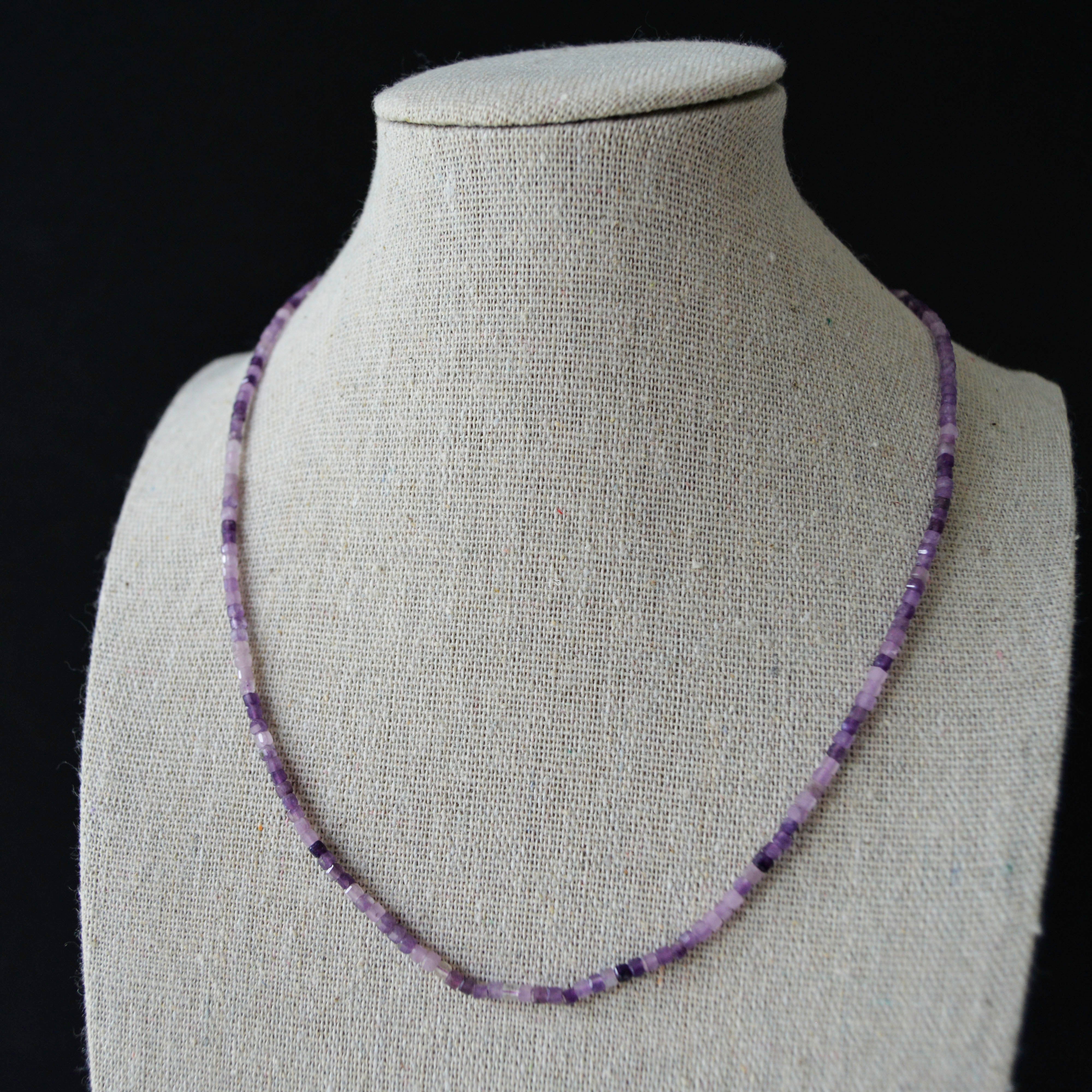 Lilac Lepidolite Necklace