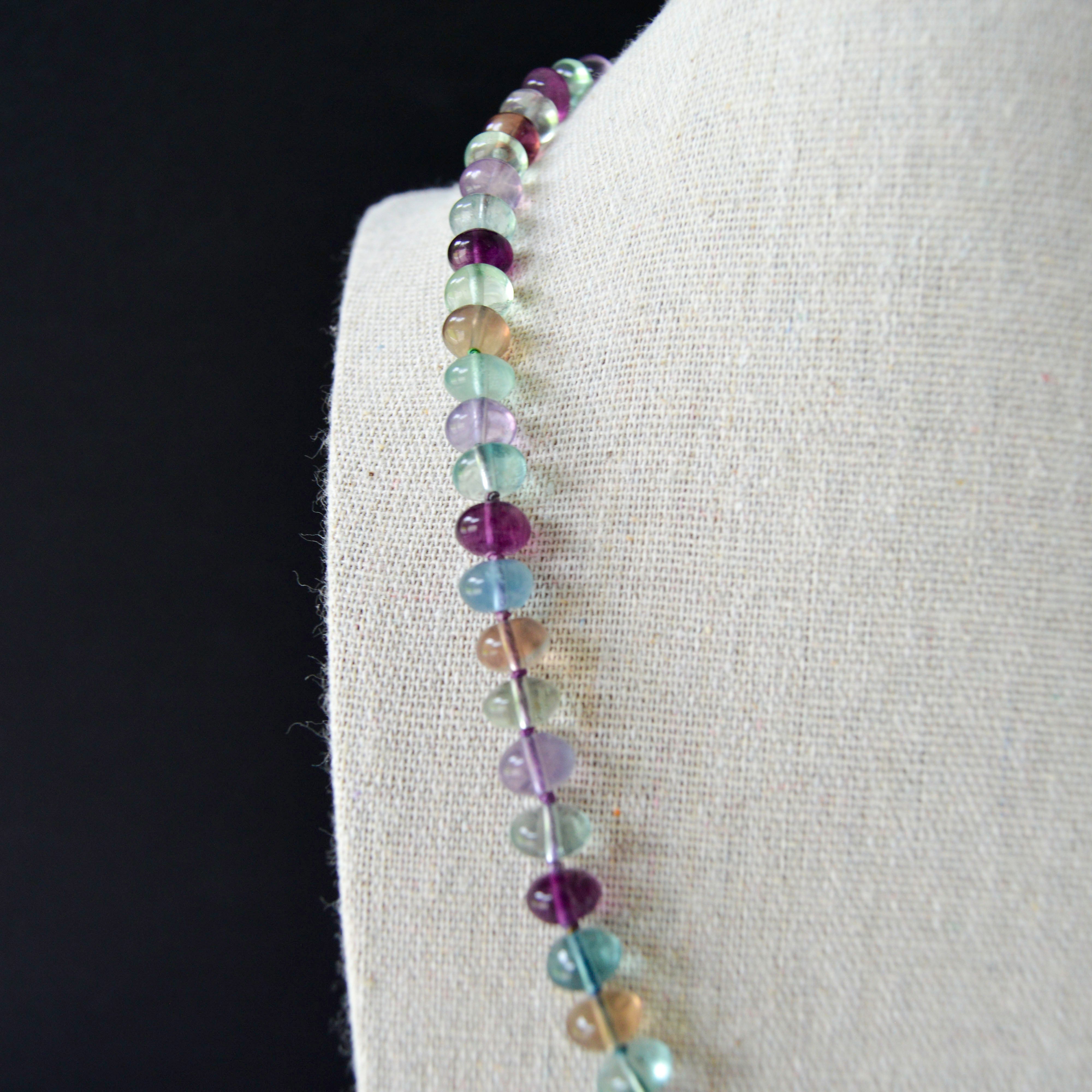 Rainbow Fluorite Necklace