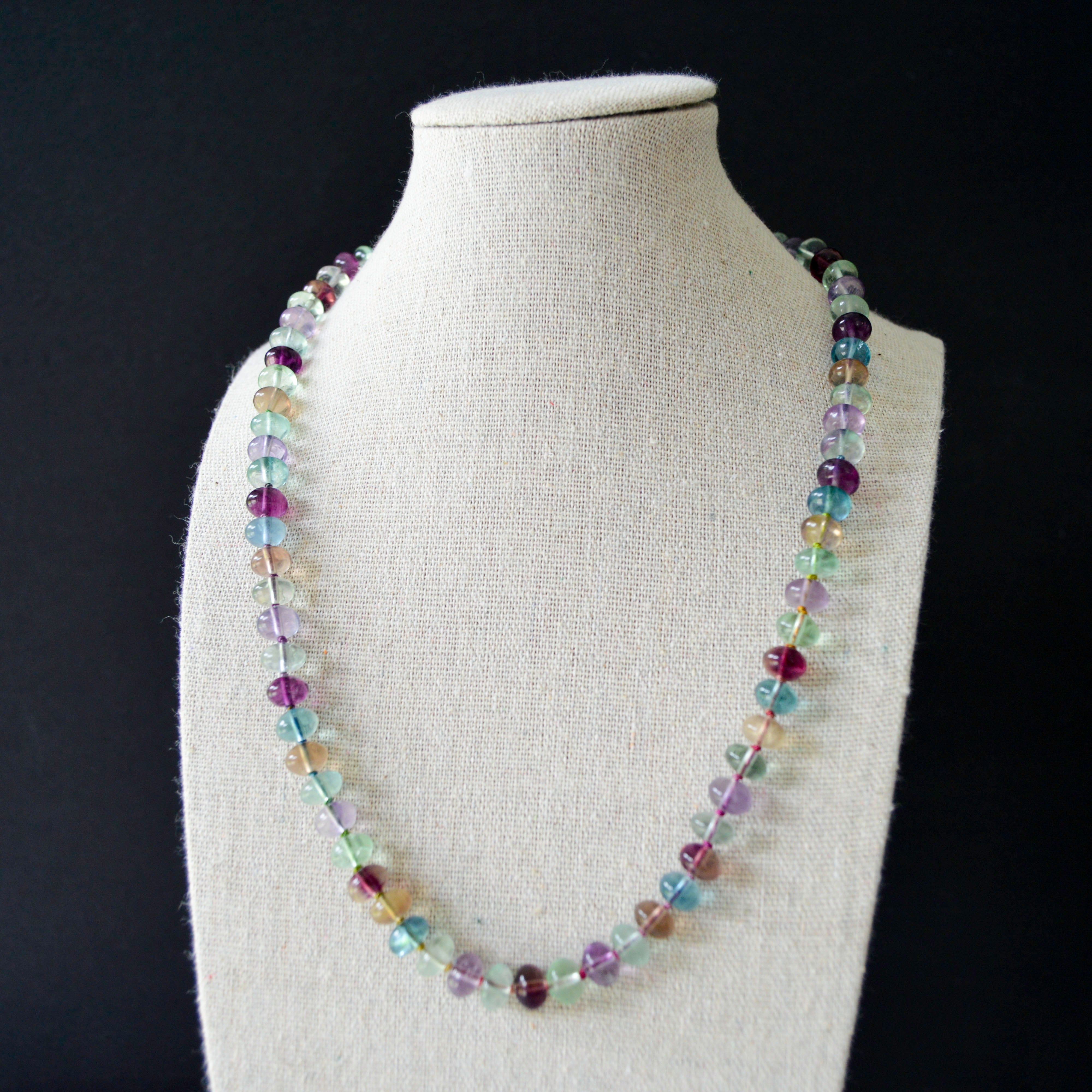 Rainbow Fluorite Necklace