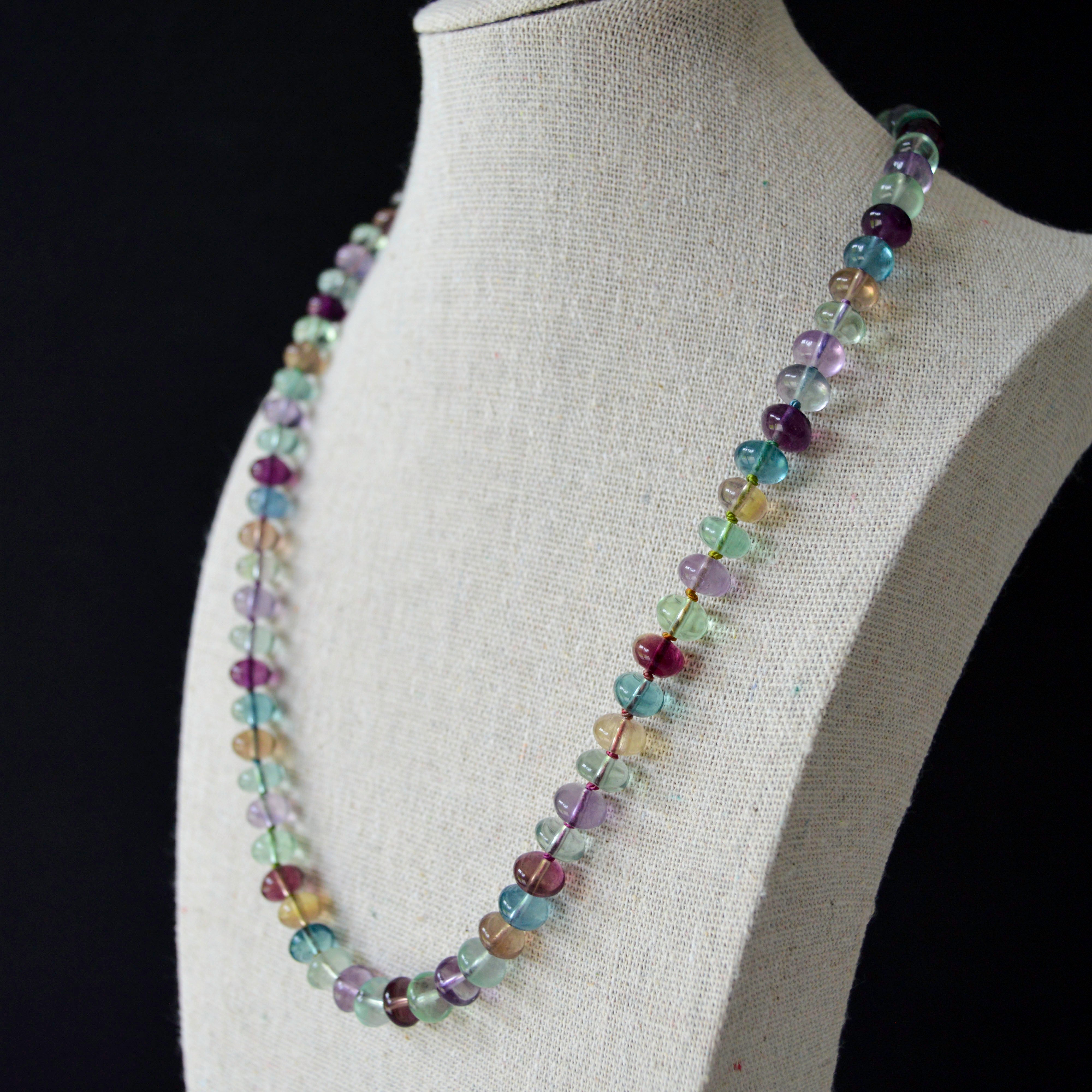 Rainbow Fluorite Necklace