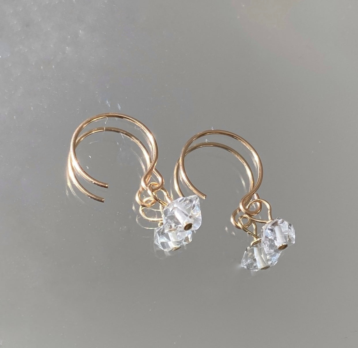 Herkimer Diamond Earrings